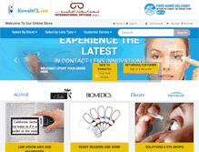 Tablet Screenshot of kuwaitcl.com
